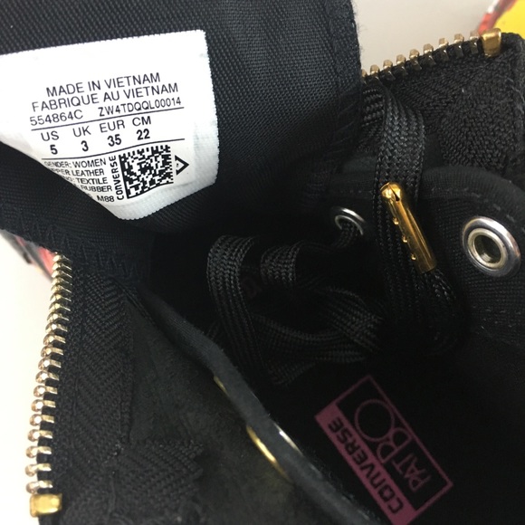 Converse x PatBo all star 554846C women’s size 5 - Picture 7 of 8